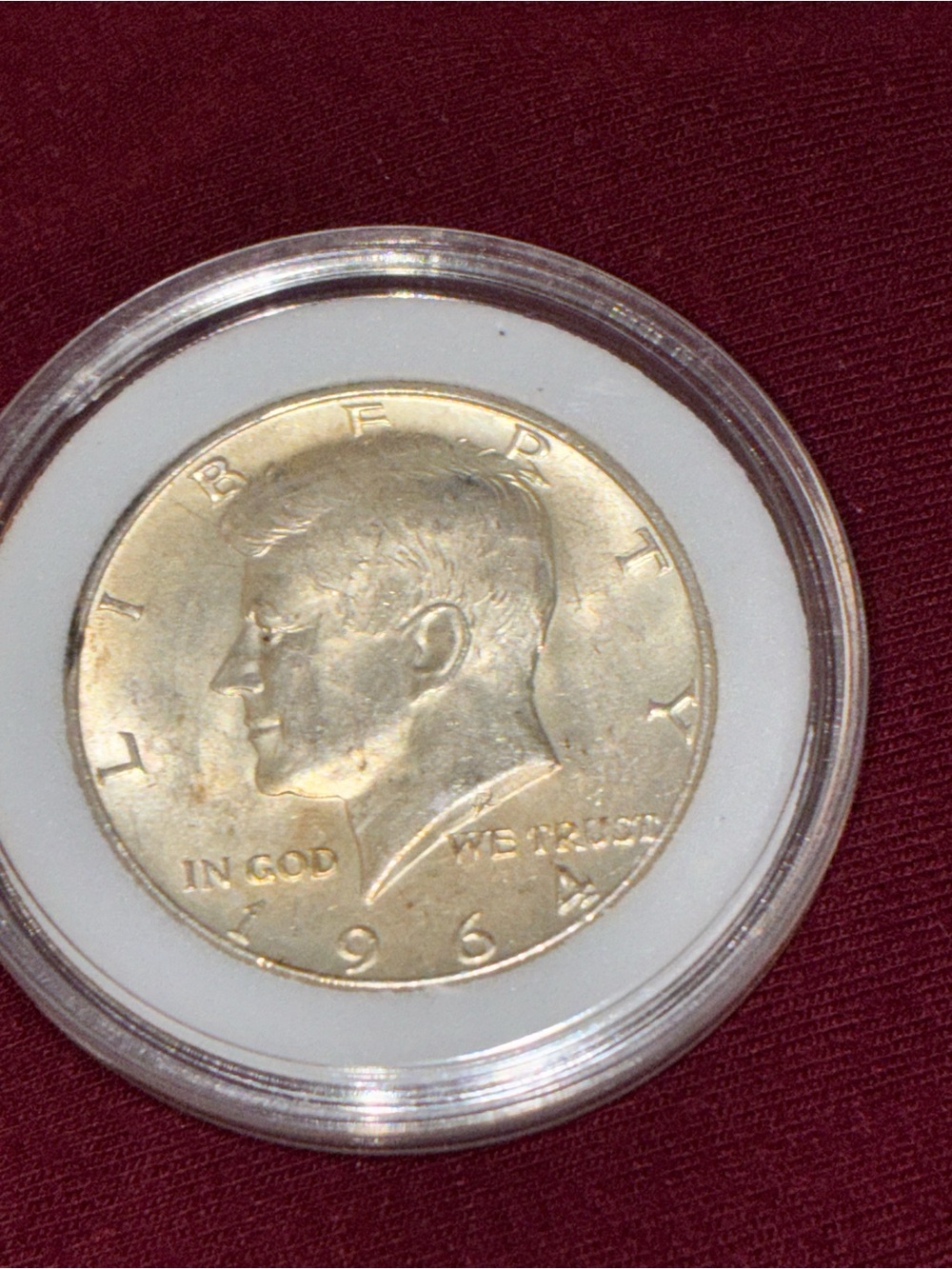 Silver 1964 Kennedy Half Dollar Coin - Collector Grade